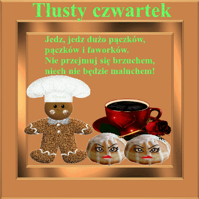 Jedz, jedz dużo pączków